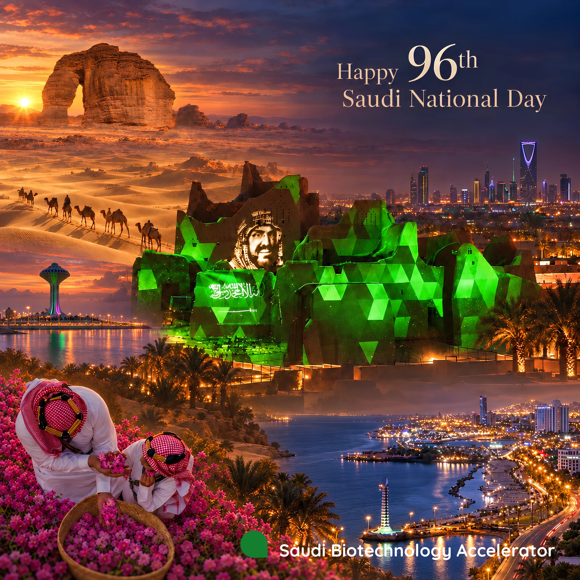 Happy 96th Saudi National Day